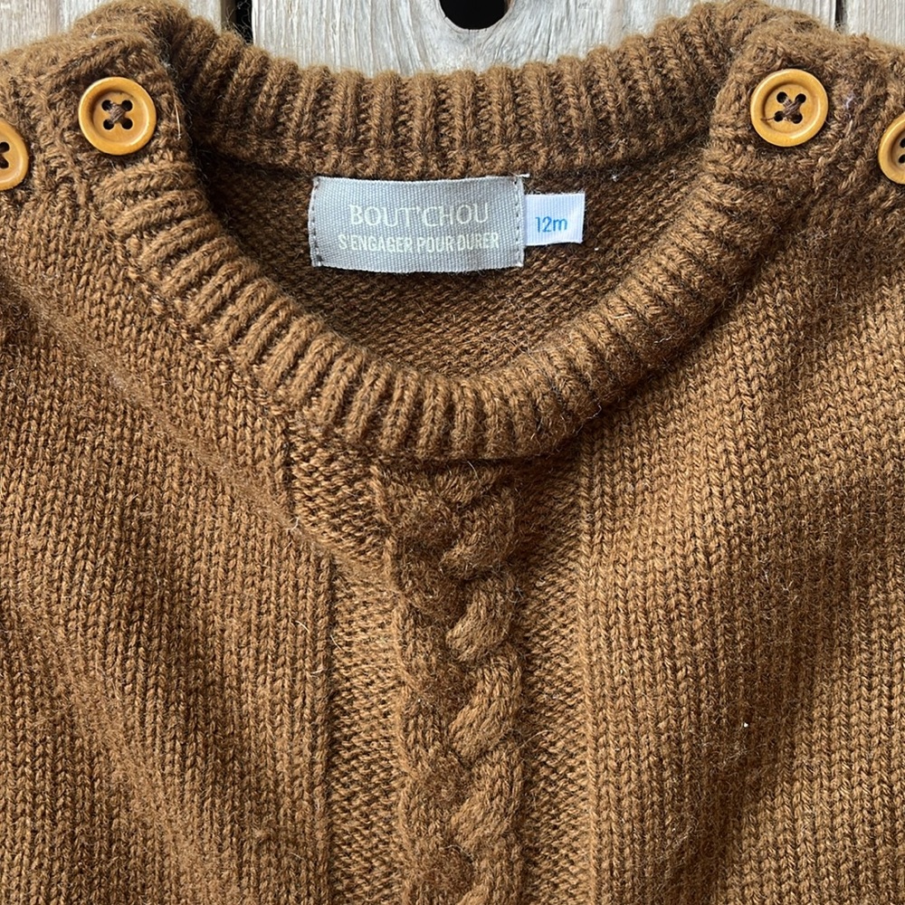 Bout’ Chou Knit One Piece - size 12mo - Picture 3 of 8